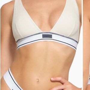 SKIMS Marble Plunge Bra / Bralette. Large. NWT. Bundle for Big Discounts!